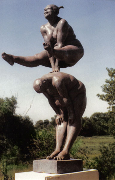 Leapfroggers: bronze Leapfroggers: bronze