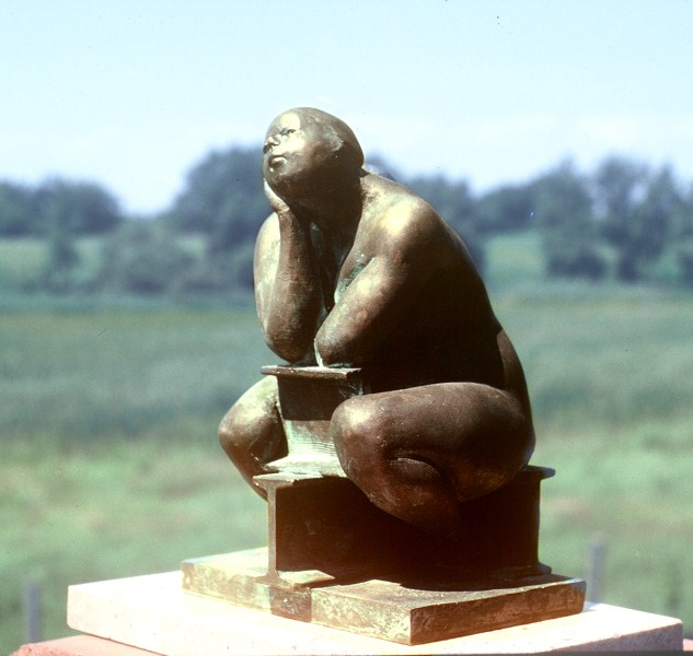 The Thinker: bronze The Thinker: bronze